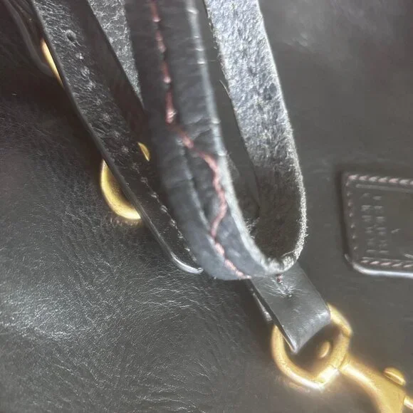 Dooney & Bourke Black Leather Satchel - BAG SALE! - Picture 12 of 14